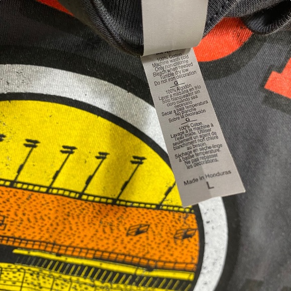 Toyota Racing Size L Graphic Tee T-shirt Unisex Gray Crewneck 100% Cotton - Picture 6 of 9